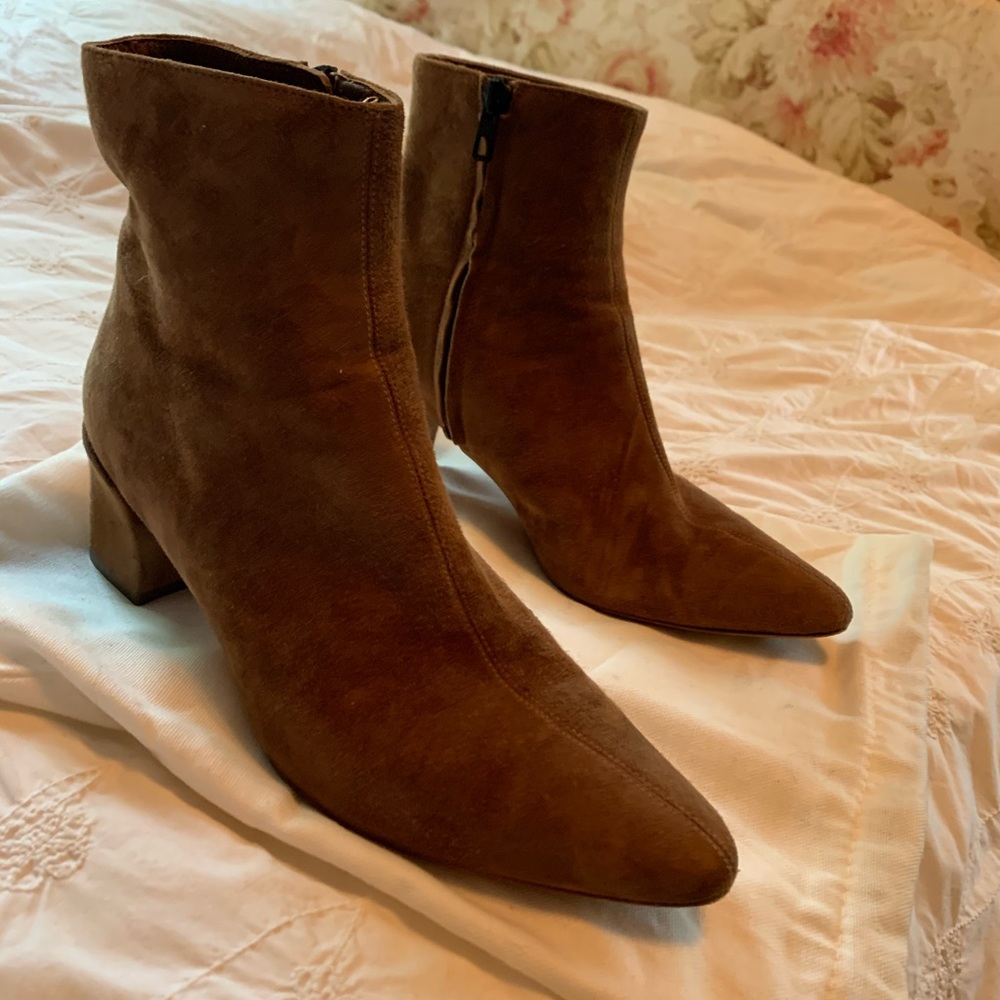 Vince Suede Booties